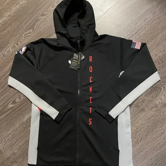 Nike NBA Houston Rockets Therma Flex Showtime Warm-Up Hoodie